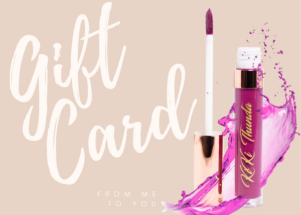 Lip Lover Gift Card